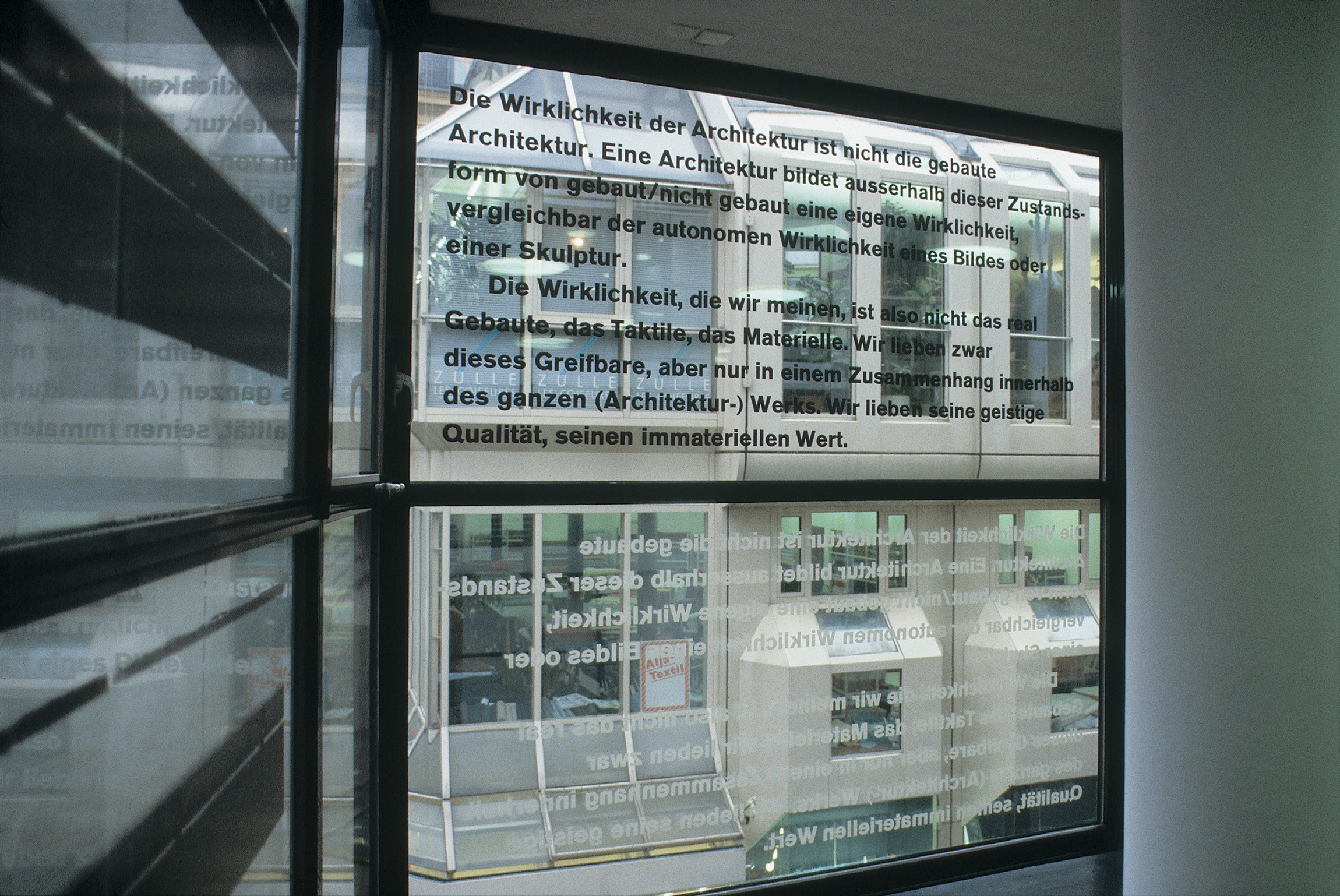 【稀少本】Architektur von Herzog & de Meuron 047 Architektur Denkform – Herzog & de Meuron