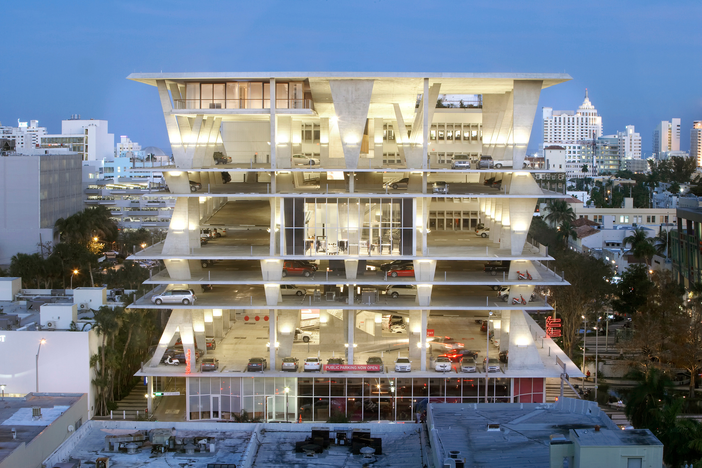 A Miami Beach Parking Lot, Designed by Herzog and de Meuron - The